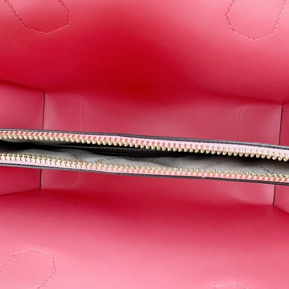 Michael Kors Pink Leather Satchel Crossbody - Picture 4 of 4